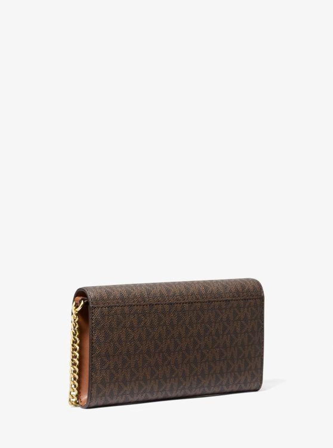 Carson Large Signature Logo Convertible Crossbody Bag