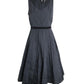 Marc Jacobs Pleated Sleeveless Dress in Black Polyester