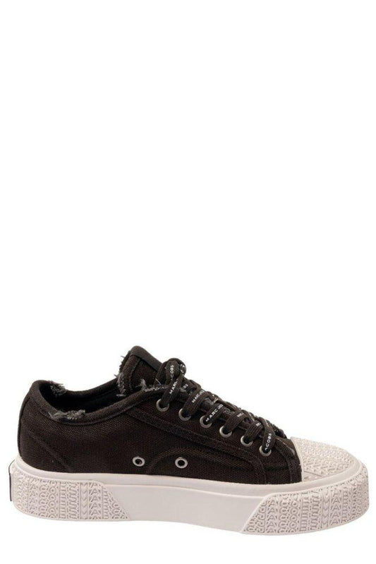 Marc Jacobs Distressed Lace-Up Sneakers