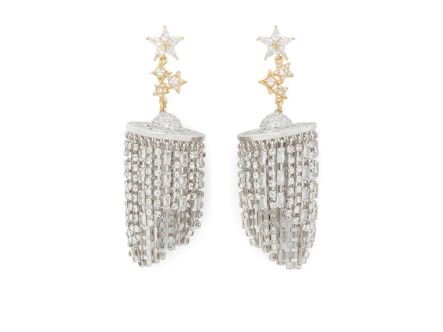 Space Cadet Fringe Earrings