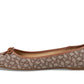 Abigail Mini Signature Jacquard Ballet Flat