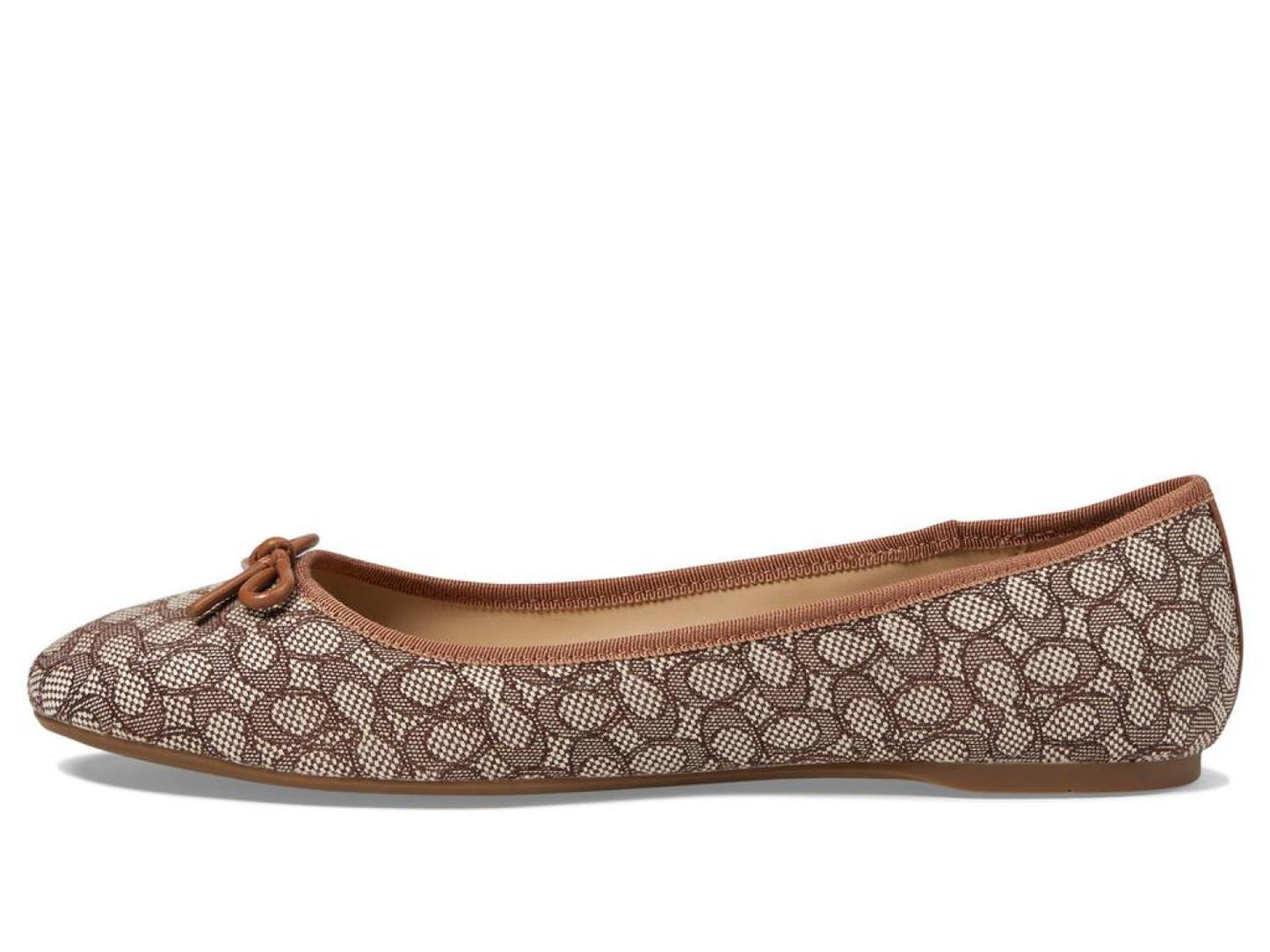 Abigail Mini Signature Jacquard Ballet Flat