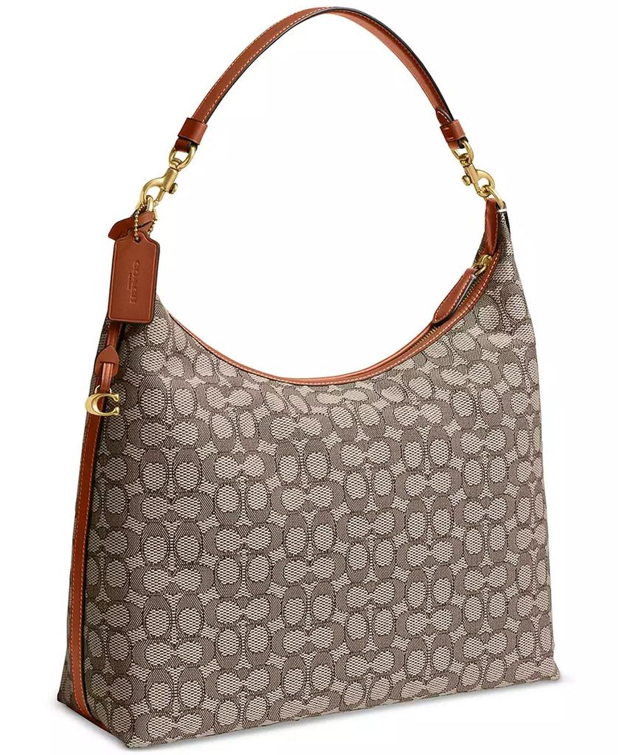 Juliet Signature Jacquard Shoulder Bag