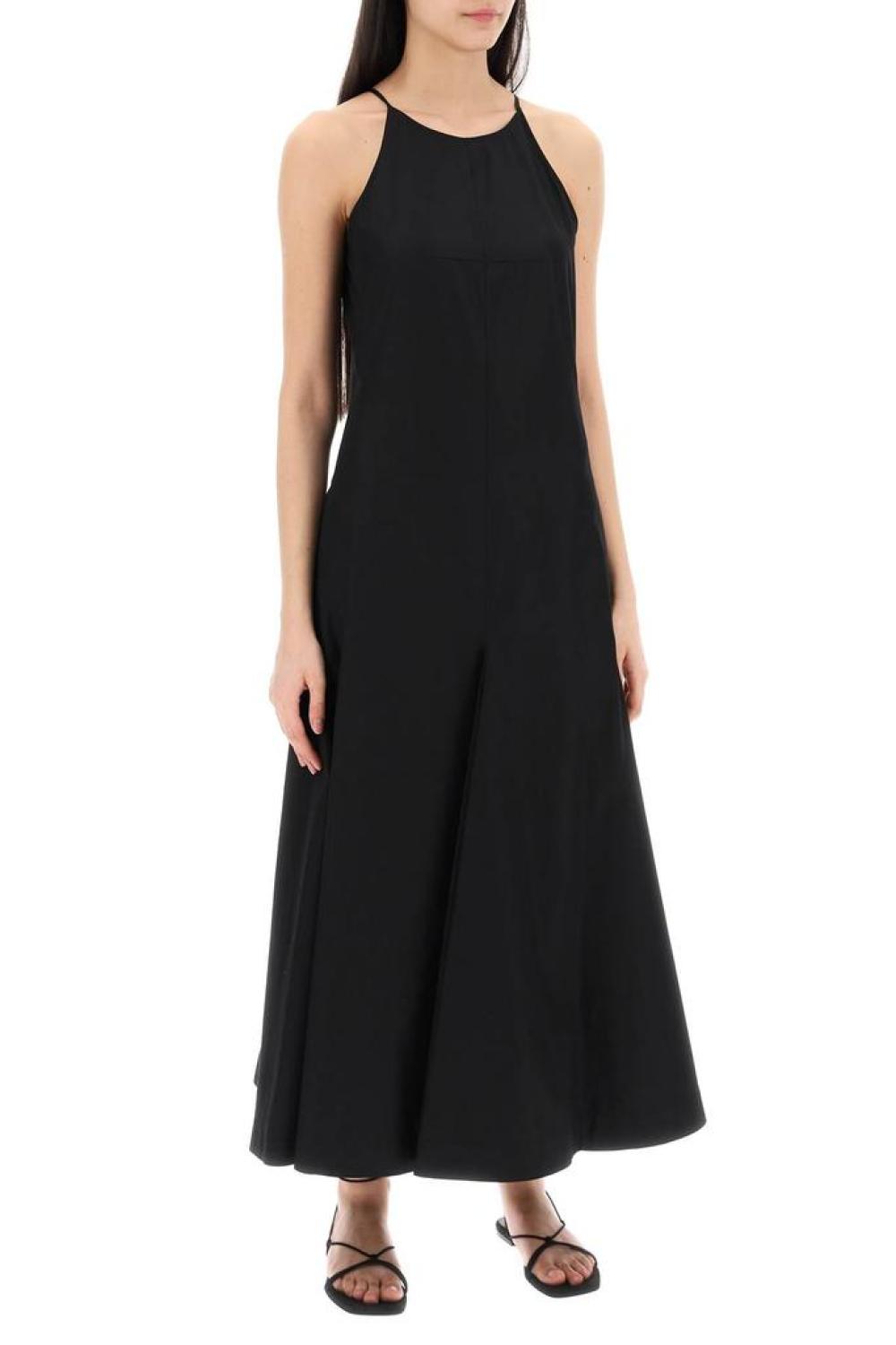 Sportmax Maxi Cactus Poplin Dress