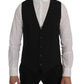 Dolce & Gabbana Sleek Striped Waistcoat Vest