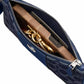 Essential Small Wristlet in Signature Denim