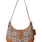 Hamptons Hobo Bag In Crystal Signature Jacquard