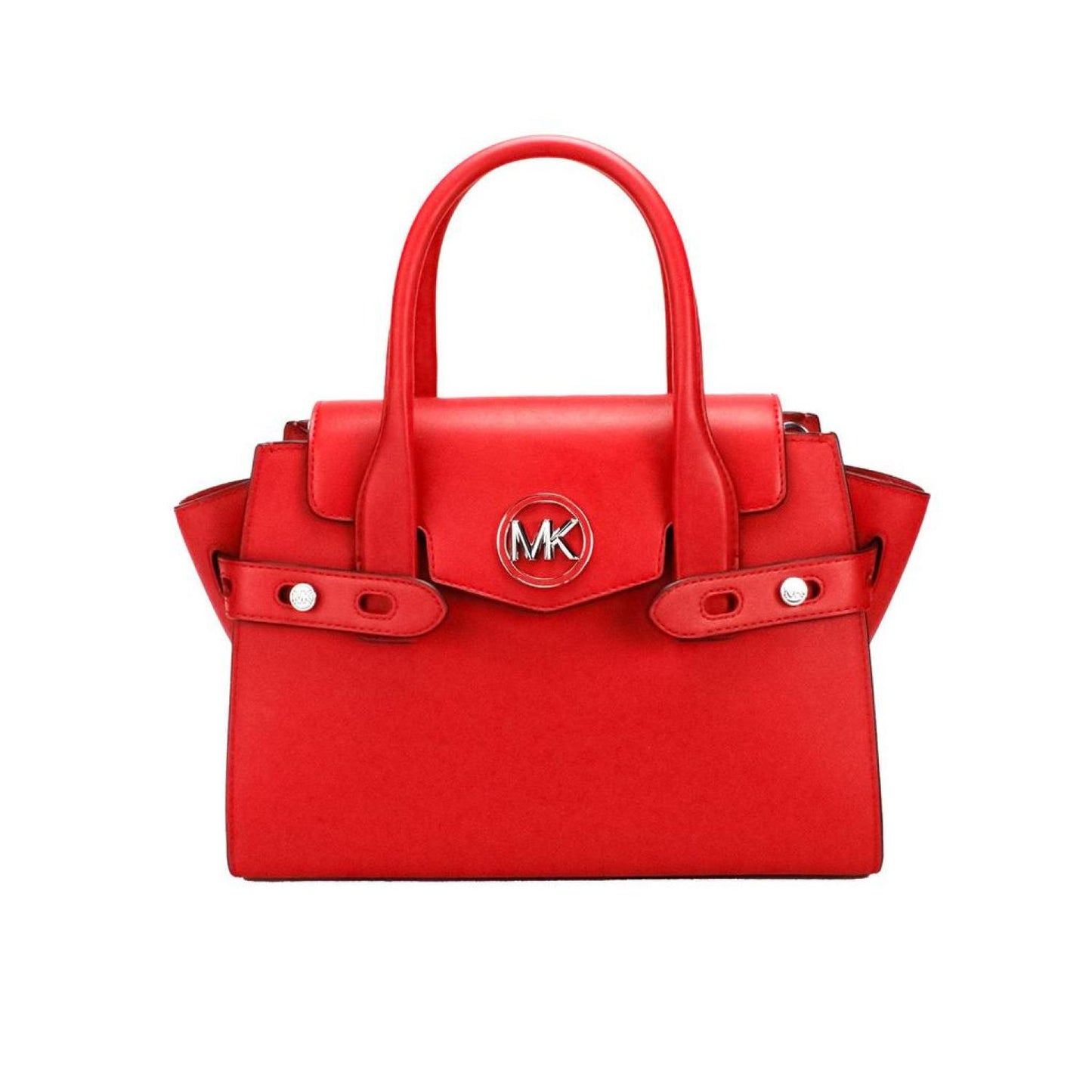 Michael Kors Carmen Medium Bright  Leather Satchel Bag Women's Purse