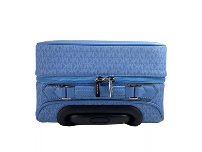 Travel Small Pacific blue Signature Trolley Rolling Suitcase Carry Women's On