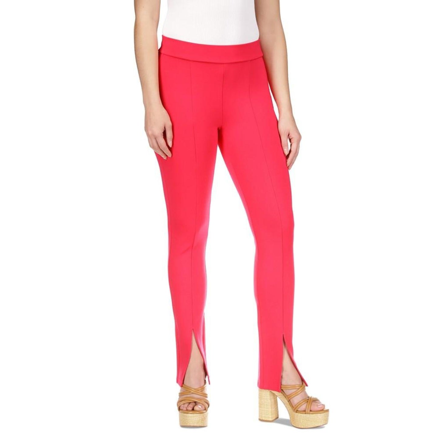 Women's Slit-Hem Leggings, Regular & Petite