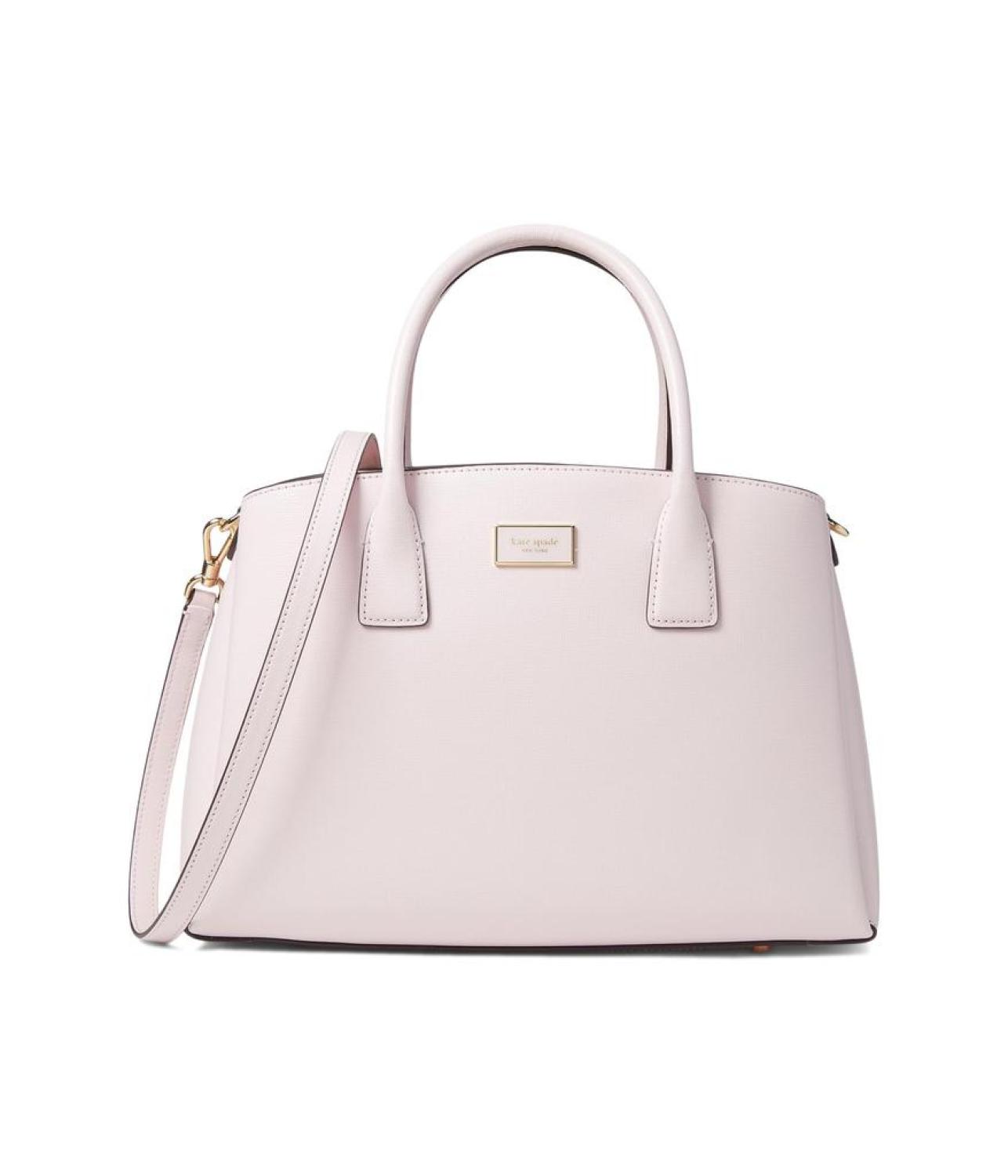 Serena Saffiano Leather Satchel