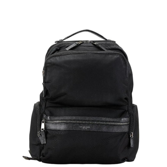 Nylon Leather Backpack (Pre-Owned)