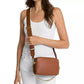 Bryant Medium Leather Double Zip Chain Camera Crossbody