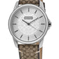 Classic Signature Silver Dial Fabric Strap Women's Watch 14601506