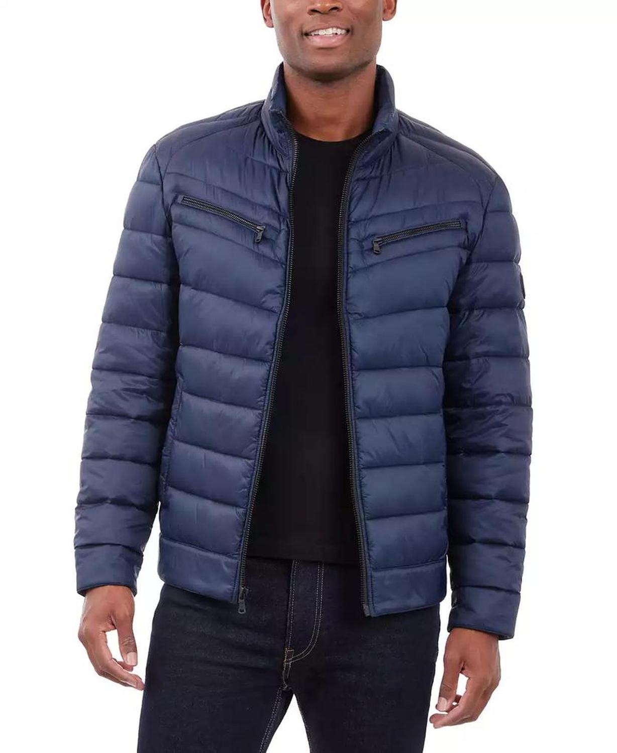 Men's Quilted Full-Zip Puffer Jacket