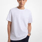 Logo Embossed Cotton T-Shirt