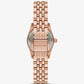 Petite Lexington Pavé Rose Gold-Tone Watch