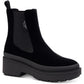 Winnie  Womens Lug Sole Leather Chelsea Boots