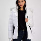 Womens Detail Back Hooded Puffer Coat, Created for Macys