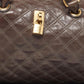 Marc Jacobs Beige Quilted Leather Westside Boston Bag