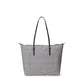 Striped Nylon Medium Keaton Tote