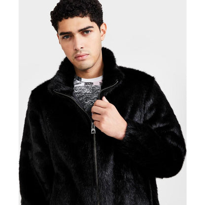 Men's Draco Faux Fur Zip-Front Jacket