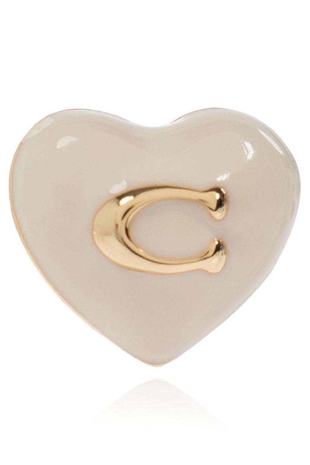 Coach Heart-Shape Earrings