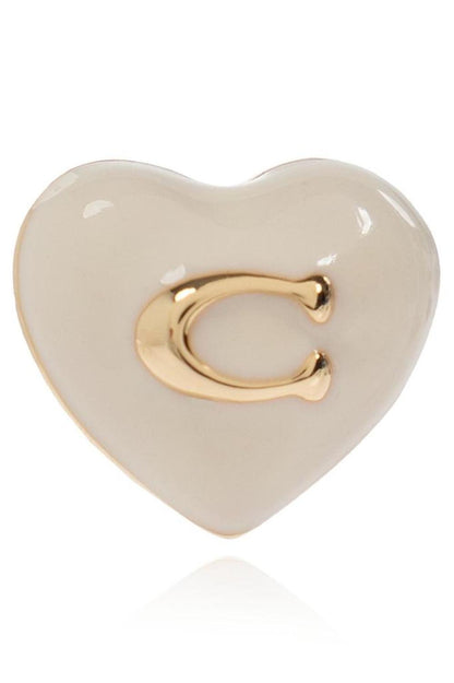 Coach Heart-Shape Earrings