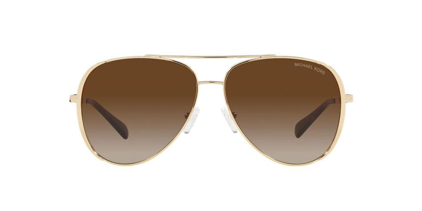 Women's 60mm Gold Sunglasses