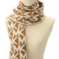 MICHAEL Major MK Repeating Logo Knit Scarf