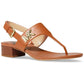 Womens Faux Leather T-Strap Slingback Sandals