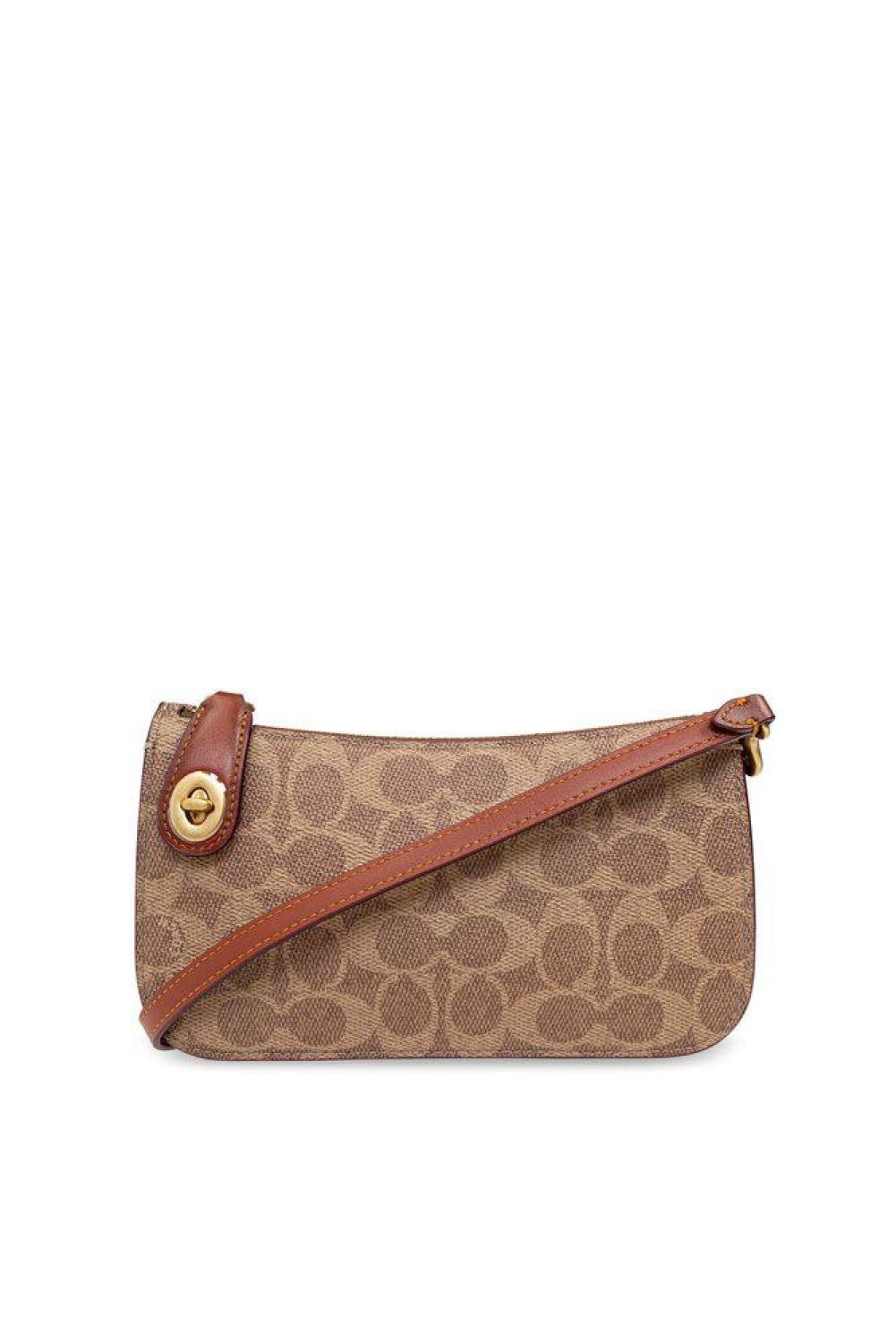 Coach Penn Monogrammed Shoulder Bag