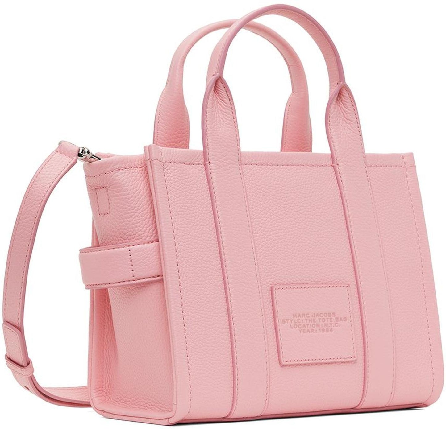 Pink 'The Leather Small' Tote