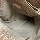 Fendi Zucchino  Canvas Shoulder Bag (Pre-Owned)