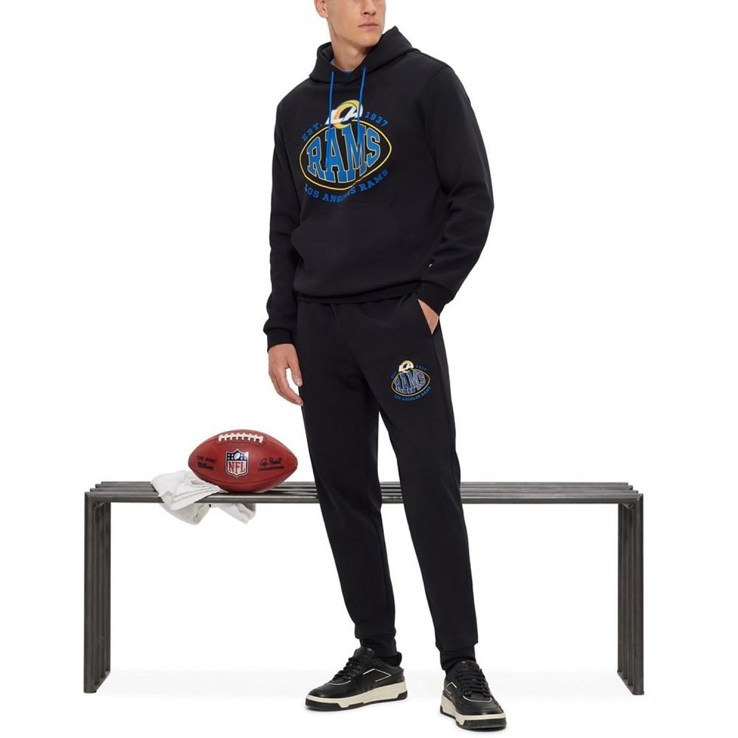 Men's BOSS x NFL Rams Hoodie