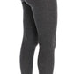 Dolce & Gabbana Chic Gray High Waist Cashmere Tights Pants