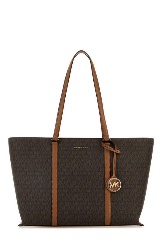 Michael Michael Kors Temple Large Signature Logo Tote Bag