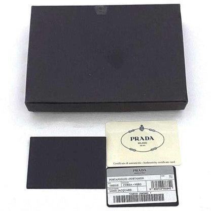 Prada  Canvas Wallet  (Pre-Owned)