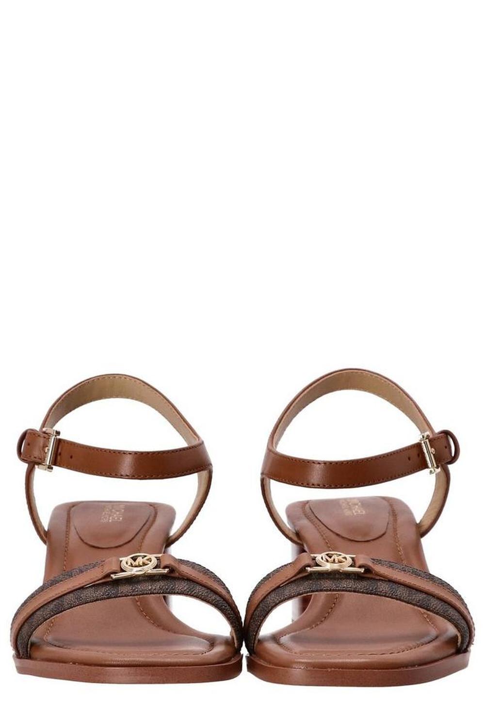 Michael Kors Mandy Signature Logo Sandals