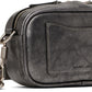 Gunmetal 'The Metallic Distressed Big Shot' Bag