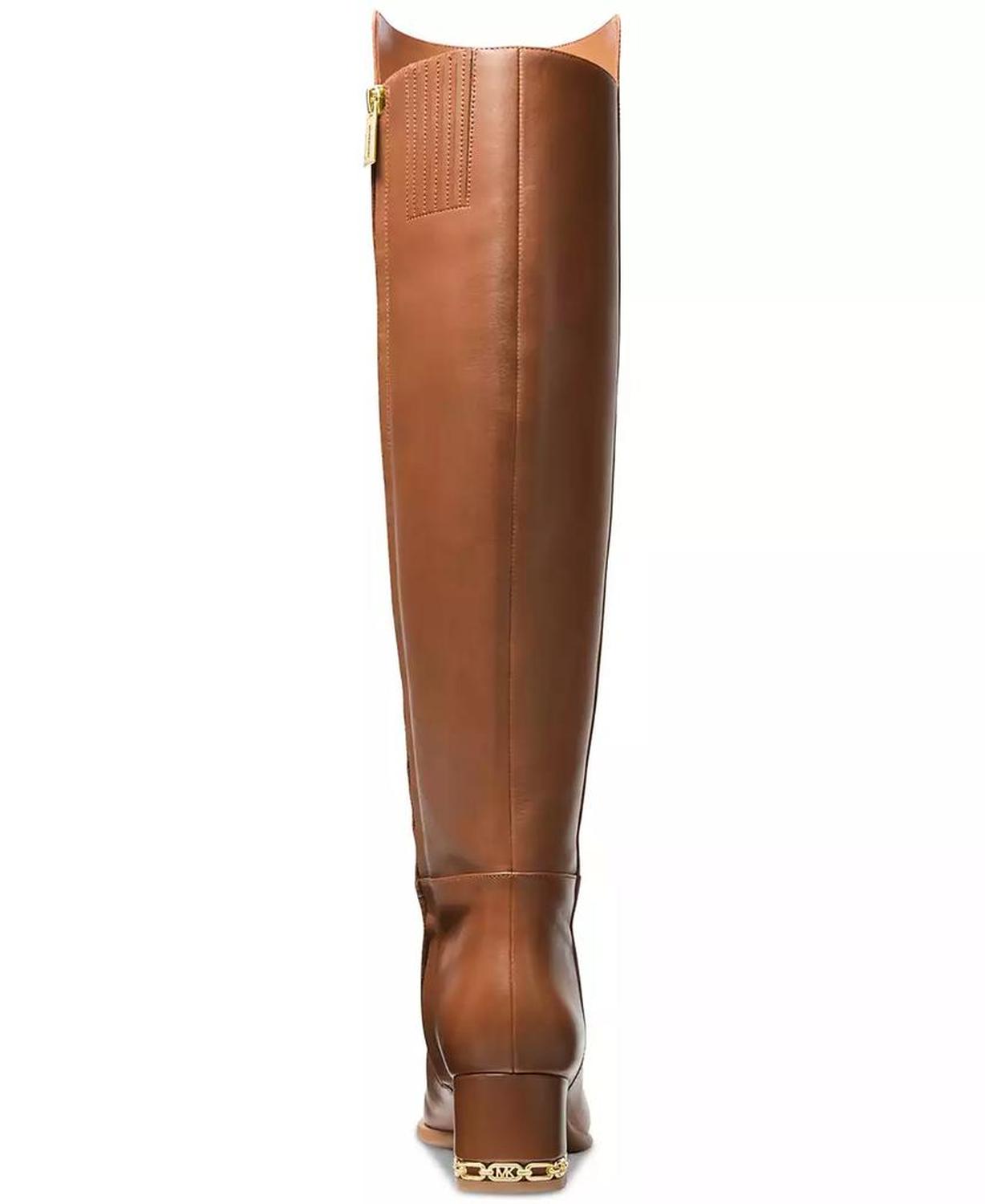 Women's June Leather Knee High Riding Boots