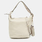 Michael Kors Light Leather Elana Tassel Bucket Bag