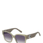 Women's Square Acetate Sunglasses In Sage/dark Grey Sf