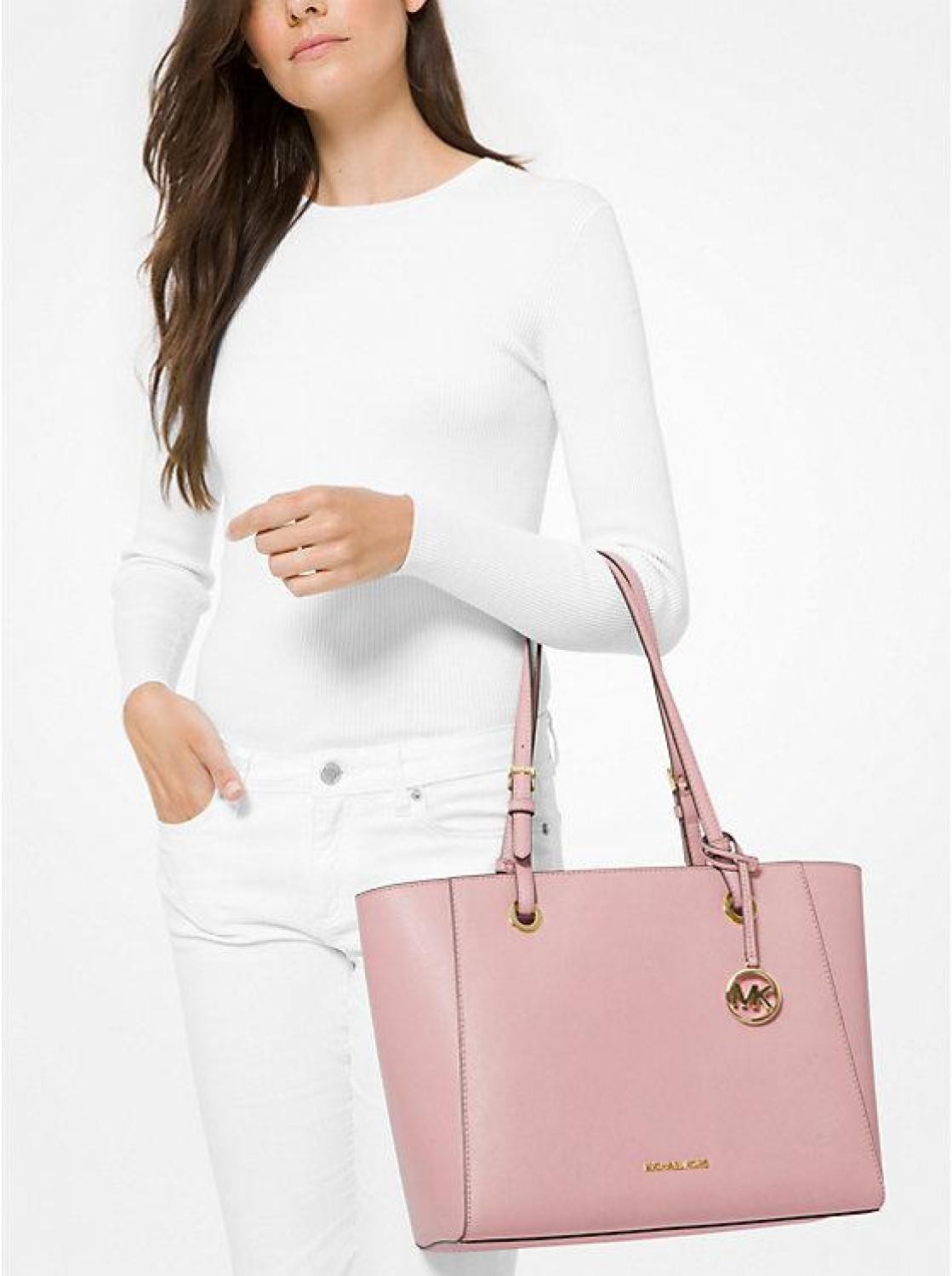 Walsh Medium Saffiano Leather Tote Bag