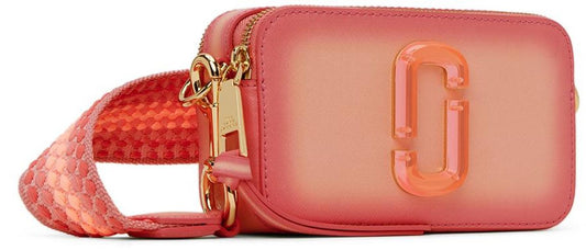 Pink 'The Fluoro Edge Snapshot' Shoulder Bag