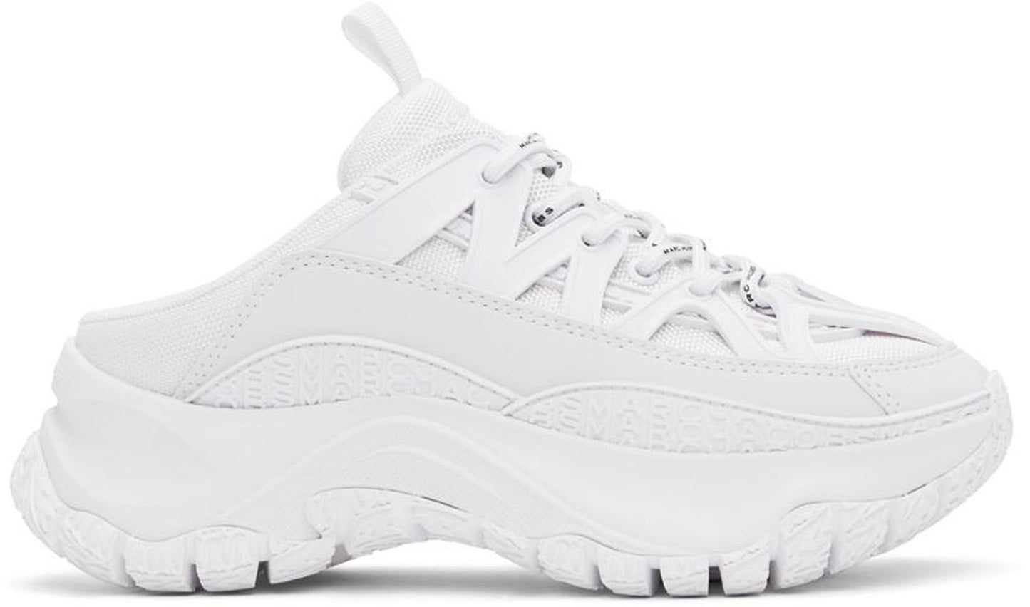 White 'The Lazy Hiker Mule' Sneakers