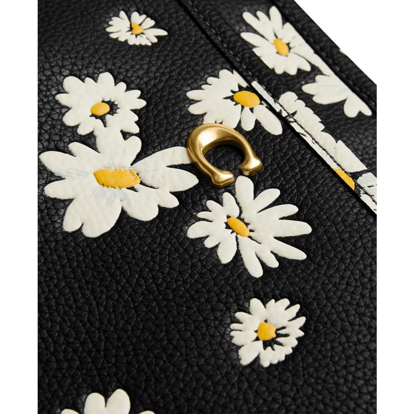 Kitt Floral Print Leather Messenger Crossbody