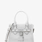 Hamilton Extra-Small Crystal Embellished Washed Denim Satchel