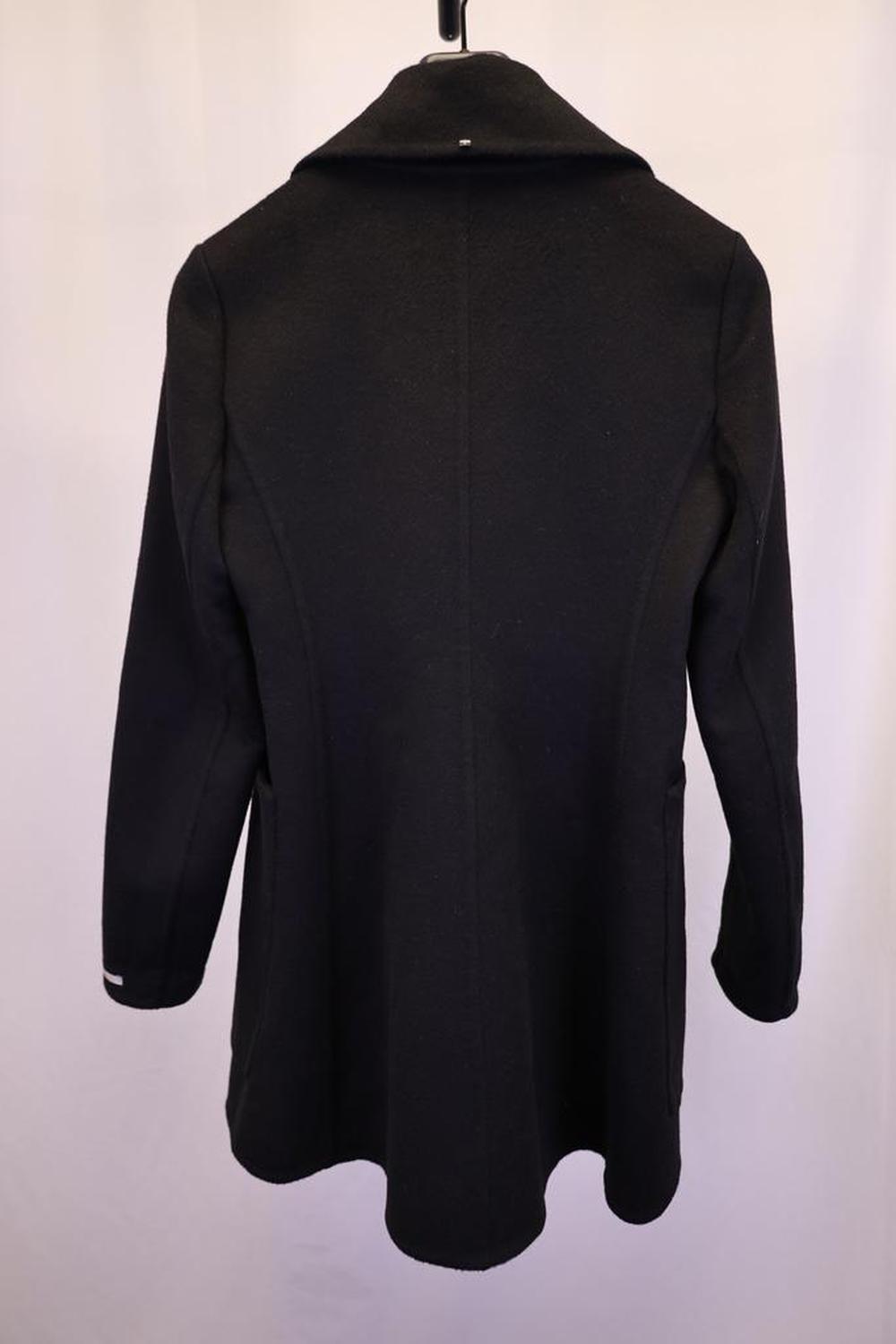 Max Mara SportMax Over Coat in Black Cashmere