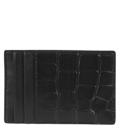 Michael Kors Logo-Lettering Embossed Cardholder